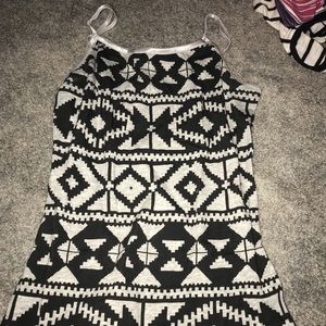 Cute tank top with print on it!